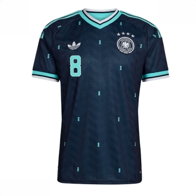 Tyskland Fotballdrakt Herre Leon Goretzka #8 Bortedrakt VM 2026 Kortermet
