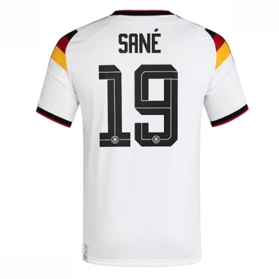 Tyskland Fotballdrakt Herre Leroy Sane #19 Hjemmedrakt VM 2026 Kortermet