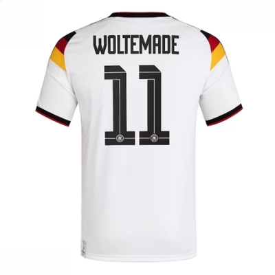 Tyskland Fotballdrakt Herre Nick Woltemade #11 Hjemmedrakt VM 2026 Kortermet