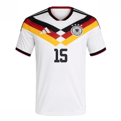 Tyskland Fotballdrakt Herre Nico Schlotterbeck #15 Hjemmedrakt VM 2026 Kortermet