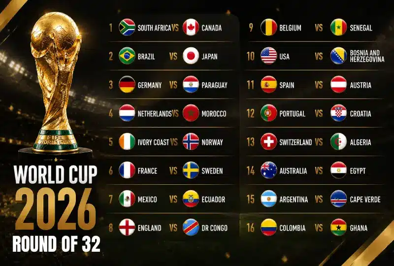 VM-åttendedelsfinalen 2026: Lag, kampoppsett og analyse-5