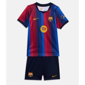 Billige fotballdrakter til Barn Barcelona Hjemmedrakt 2026-27 med shorts