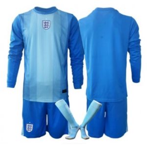 England keeperdrakt VM 2026 barn Hjemmedraktsett Langermet med Bukse