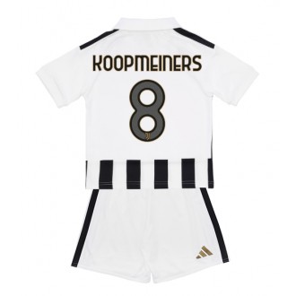 Juventus Hjemmedrakt 2026-27 barn fotballsett Fotballdrakt Teun Koopmeiners #8