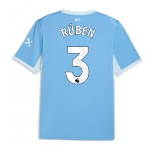 Manchester City 2026-27 Hjemmedrakt Herre Ruben Dias #3 blå Fotballdrakt