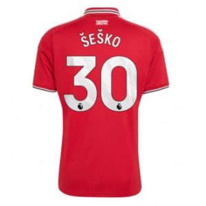 Manchester United Hjemmedrakt 2026-27 Benjamin Sesko #30 rød og hvit