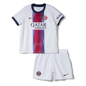 Paris Saint-Germain Bortedrakt 2026-27 Draktsett til Barn hvit