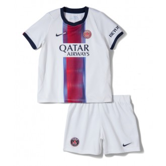 Paris Saint-Germain Bortedrakt 2026-27 Draktsett til Barn hvit
