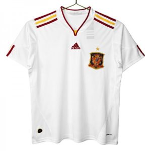 Spania Retro Bortedrakt 2011 Landslagsdrakt hvit