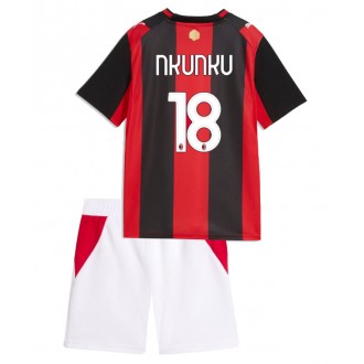 AC Milan Christopher Nkunku #18 Hjemmedrakt til barn 2026-27 Fotballdrakter