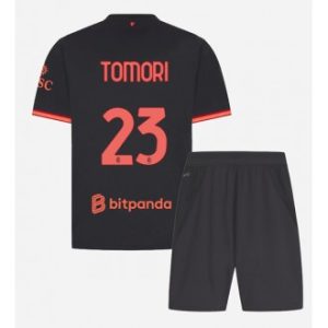 Fikayo Tomori #23 AC Milan Tredje skjorte til barn 2026-27 svart Fotballdrakter