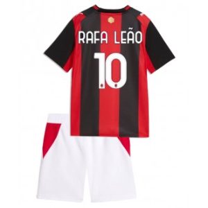 AC Milan Rafael Leao #10 Hjemmedrakt 2026-27 fotballdrakter barn