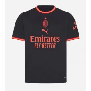 AC Milan Tredje skjorte 2026-27 svart Fotballtrøye Med Eget Navn