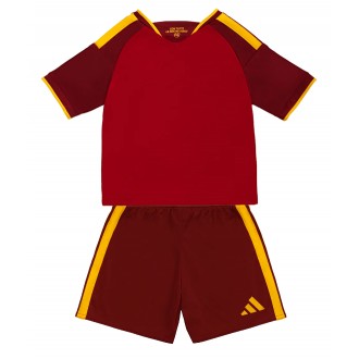 AS Roma 2026/27 hjemmedrakt barn Fotballdrakt rød og gul