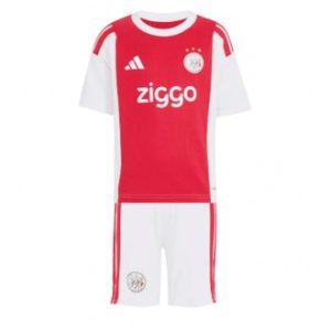Ajax Hjemmedrakt Barn 2026-27 – rød med Shorts Fotballdrakt