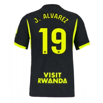 Atletico Madrid Julian Alvarez #19 Bortedrakt 2026-27 svart og grønn