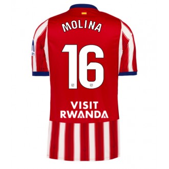 Herre Fotballdrakt Atletico Madrid Nahuel Molina #16 Hjemmedrakt 2026-27