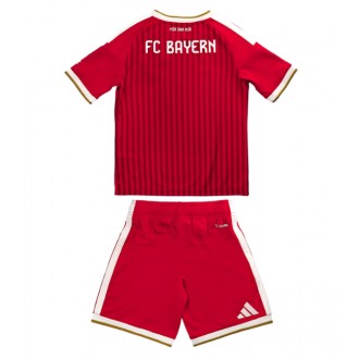 Bayern Munich Hjemmedrakt til barn 2026-27 rød og hvit