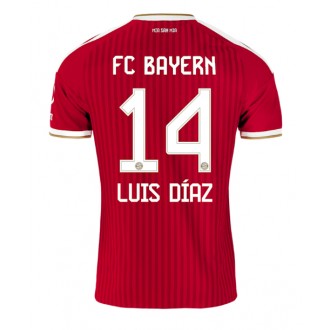 Luis Diaz #14 Bayern Munich Hjemmetrøye 2026-27 Kortermet