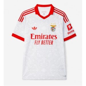 Benfica Bortedrakt 2026-27 hvit Fotballdrakt Kortermet