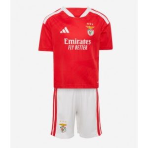 Rød og hvit Benfica Hjemmedrakt 2026-27 Fotballdrakt barn salg