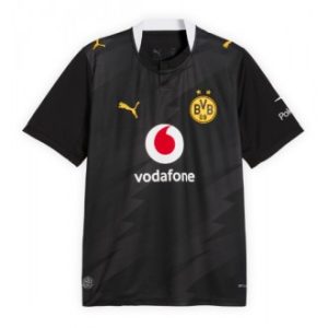 Borussia Dortmund Bortedrakt 2026-27 svart fotballdrakt med eget navn