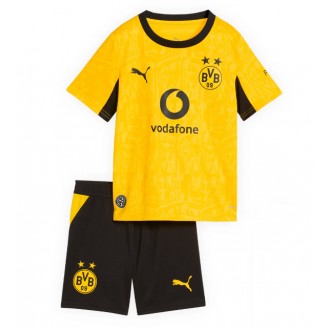 Borussia Dortmund Hjemmedrakt Barn 2026/27 – gul Draktsett med Shorts Fotballdrakt
