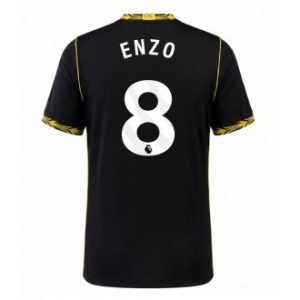 Chelsea Enzo Fernandez #8 2026-27 svart Bortedrakt for herre