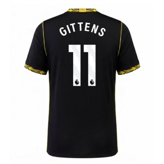 Chelsea Jamie Gittens #11 Bortedrakt 2026-27 svart herre fotballdrakt