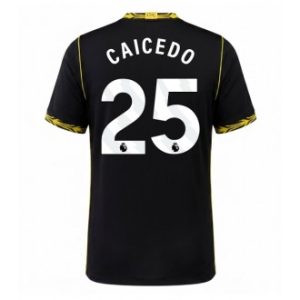 Chelsea Moises Caicedo #25 Bortedrakt herre 2026-27 svart