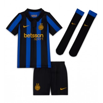Inter Milan Alessandro Bastoni #95 Hjemmedrakt barn drakt med shorts 2026-27