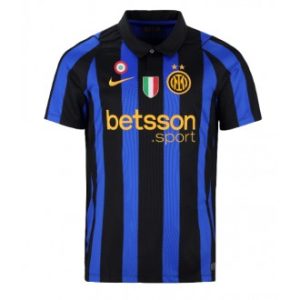 Inter Milan Hjemmedrakt 2026-27 blå svart Fotballdrakter med eget navn