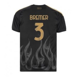 Juventus Gleison Bremer #3 Tredje skjorte 2026-27 svart fotballdrakter