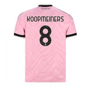 Juventus Teun Koopmeiners #8 Bortedrakt 2026-27 rosa fotballtrøye