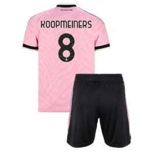 Juventus Teun Koopmeiners #8 Bortedrakt til barn 2026-27 fotballtrøye med shorts