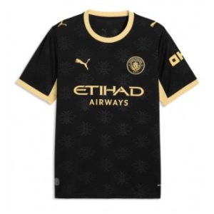 Manchester City Bortedrakt 2026-27 svart fotballdrakt menn