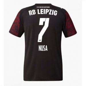 RB Leipzig Antonio Nusa #7 Tredjedrakt 2025-26 Kortermet