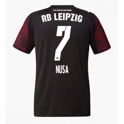 RB Leipzig Antonio Nusa #7 Tredjedrakt 2025-26 Kortermet