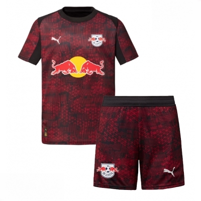 RB Leipzig Antonio Nusa #7 Tredjedraktsett 2025-26 Fotball Barndrakt