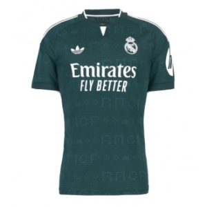 Real Madrid Bortedrakt 2026-27 grønn Fotballtrøye Med Eget Navn