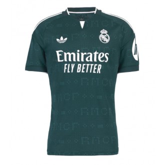 Real Madrid Bortedrakt 2026-27 grønn Fotballtrøye Med Eget Navn