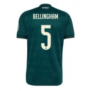 Real Madrid Jude Bellingham #5 Bortedrakt 2026-27 grønn Fotballtrøye