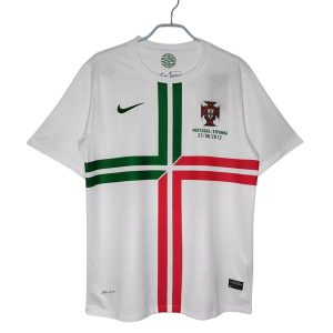 Billige Retro Fotballdrakter Portugal Bortedrakt 2012 kortermet