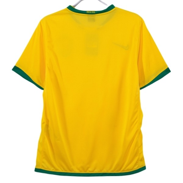 Brasil Hjemmedrakt Retro 2006 Herre Fotballdrakt-1