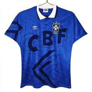 Brasil Retro Bortedrakt 1992 kortermet fotballdrakt