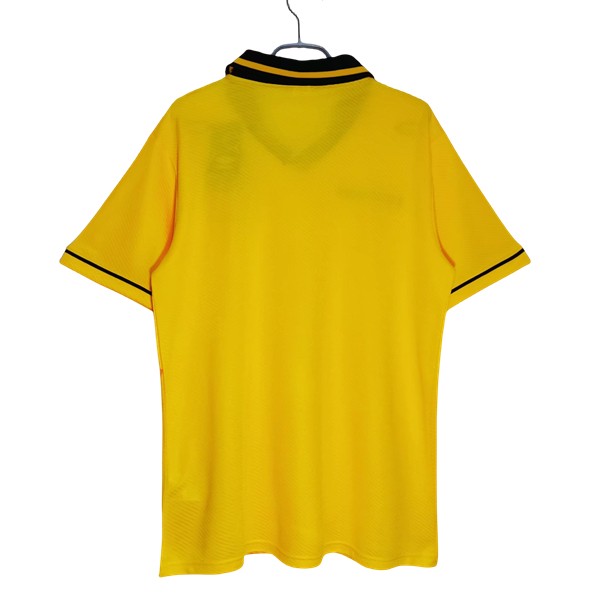 Kjøpe Brasil Hjemmedrakt 1993 retro fotballtrøye gul-1