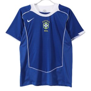 Retro Fotballdrakter Brasil Bortedrakt 2004 Herre Fotballdrakt