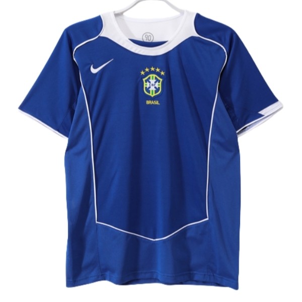 Retro Fotballdrakter Brasil Bortedrakt 2004 Herre Fotballdrakt