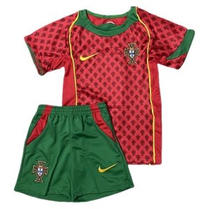 Retro Fotballdrakter Portugal Hjemmedrakt Draktsett barn 2004