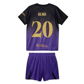 Dani Olmo #20 Barcelona 2026/27 Bortedrakt til barn - draktsett med shorts